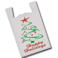 Holiday T-Shirt Bags Now $12.99 per 1000!