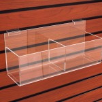 acrylic tray for slatwall panels