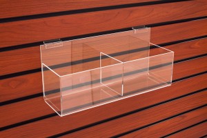 acrylic tray for slatwall panels